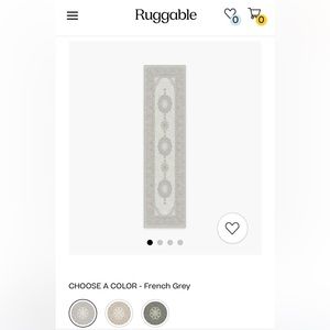 Ruggable Runner and Pad